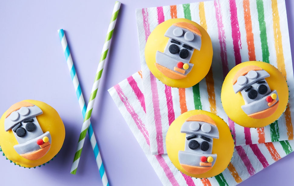 Go Jetters Grimbot Cupcakes
