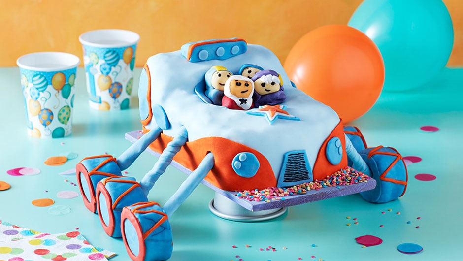 Go Jetters Truckster Celebration Cake Go Jetters Official Website