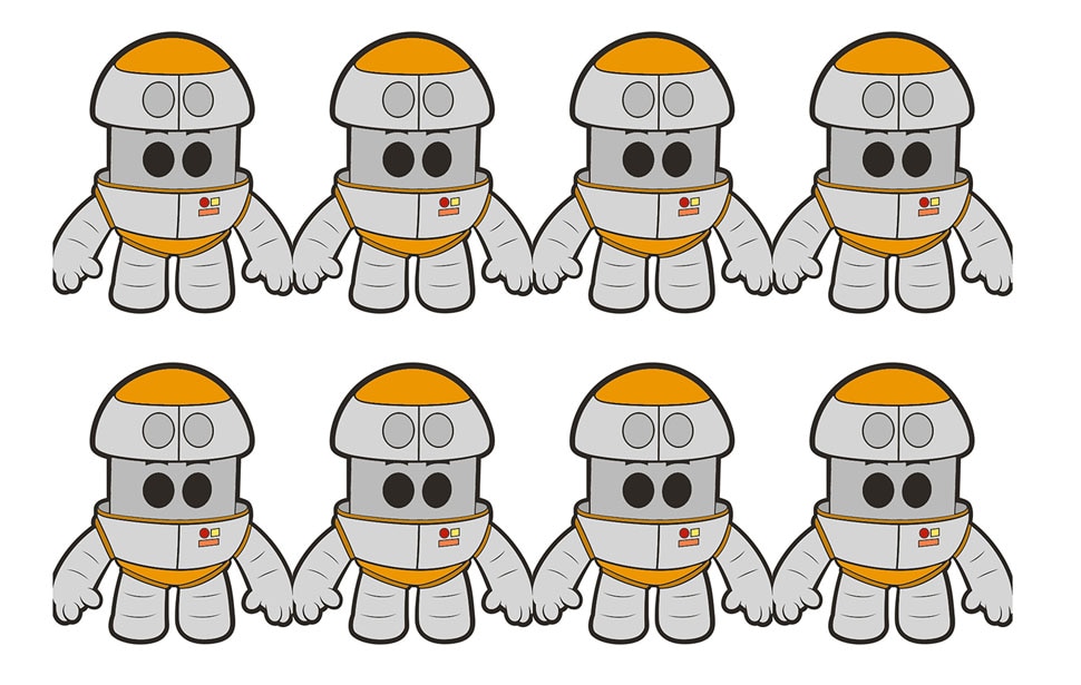Go Jetters Grimbot garland