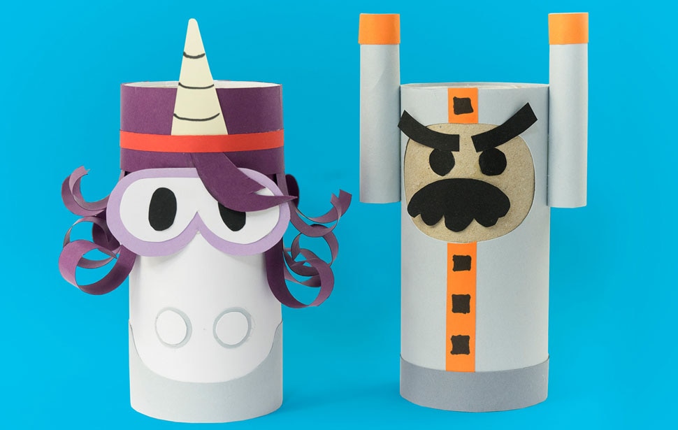 Go Jetters paper tubes